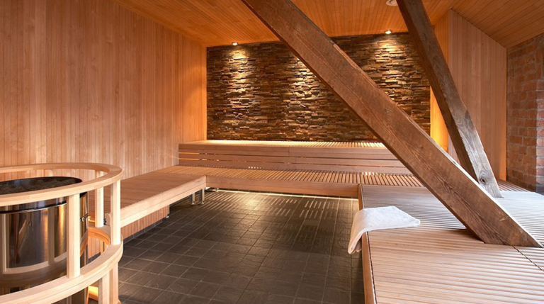 exemple d'un sauna