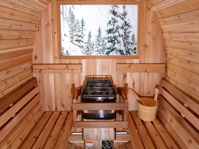 exemple d'un sauna